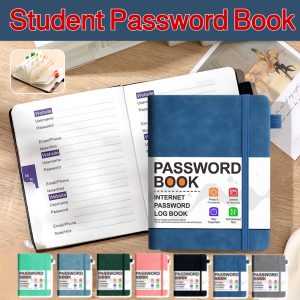 Password Log Student Notepad Handbook Notepad Hand Ledger Password Book