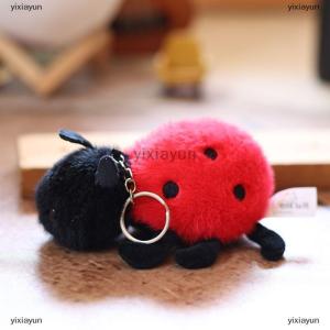 [COD] yixiayun 1 Piece Small Insect Plush Toy Doll Keychain Creative Stuffed Doll Bag Pendant Cute Snail Bee Keyring Birthday Gift