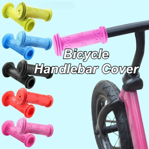 1 Pair Rubber Bike Bicycle Handle Bar Grips Anti-slip Waterproof Tricycle Scooter Handlebar