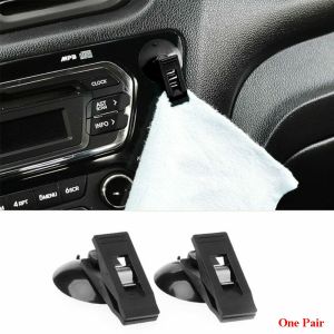MYTHIS  Suction Cup  Plastic  Car Window Mount Suction Clip  Auto Towel Ticket Fastener  Card Clamp Bill Holder