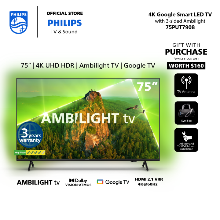 PHILIPS 4K UHD HDR 75