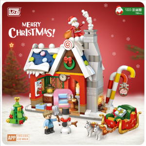 14.[SEDIA STOK ADA🎅🏻] Playkidzz mns Krismas Mini Blok Christmas House Mini Block Building Block Christmas Gifts Presents Toy - 圣诞儿童乐高积木