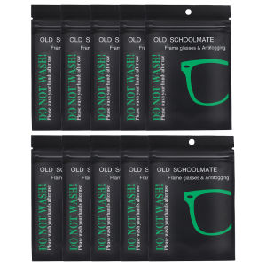 1/10ชิ้นป้องกันหมอกแว่นตาทำความสะอาดผ้านำมาใช้ใหม่เลนส์ผ้าไล่ฝ้าแว่นตาผ้าเช็ดทำความสะอาด