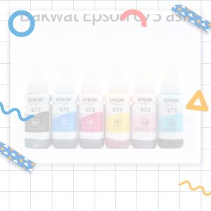 Original Epson 673 ink black T673 ink is suitable for Epson L800 L805 L810 L850 L1800 printer ink magenta yellow cyan light cyan light magenta toner