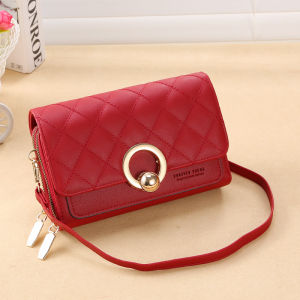 KEDAIBUTIK (350) Tas Wanita Terbaru 2024 / Tas Selempang Fashion Wanita / Sling bag import Model Dompet Forever Young 4 in 1