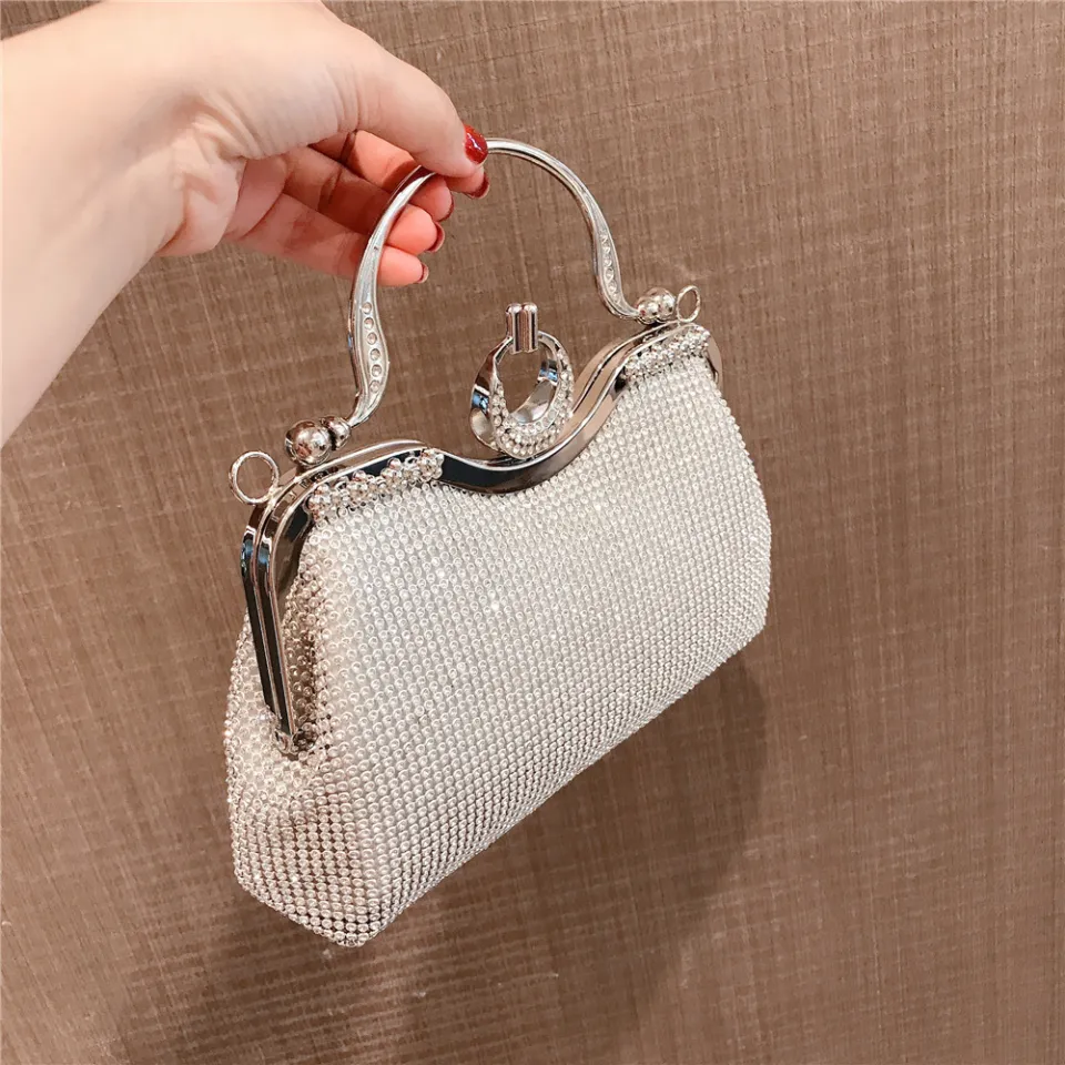 Golden Diamond Evening Gold Sparkly Clutch Bag For Women Elegant Wedding  Purse With Chain Shoulder Strap And Small Party Handbag Design 230927 From  Qiyuan08, $20.68 | DHgate.Com