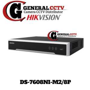 DS-7608NI-M2/8P Hikvision 8K NVR 8 Channel PoE Original Garansi Resmi