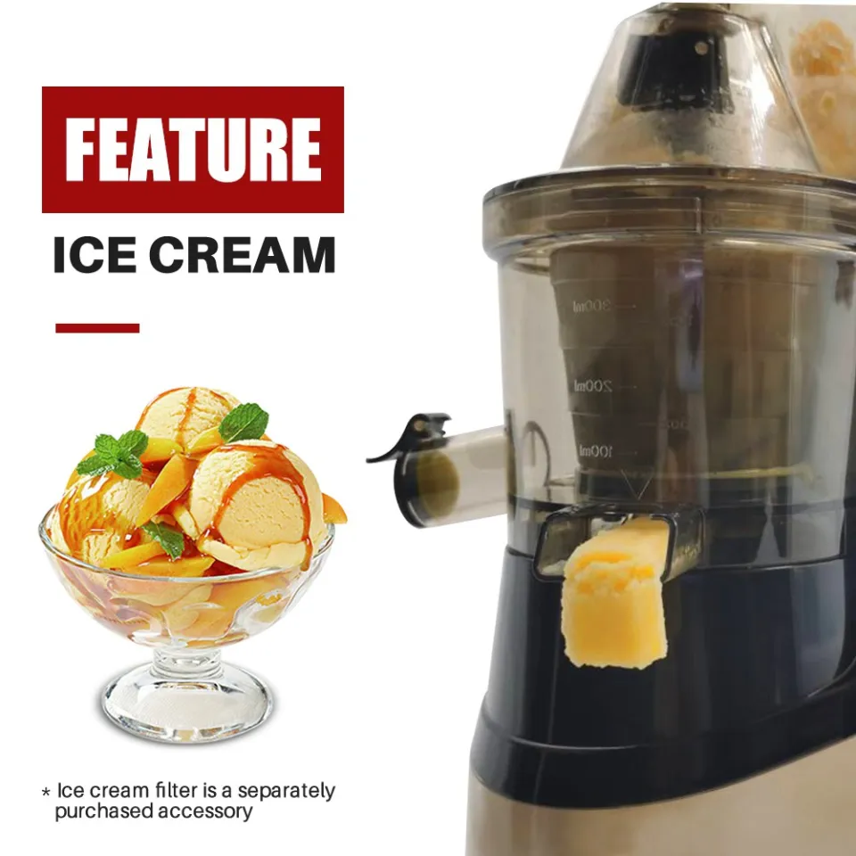 Slow Juicer JE-B03B Electric Fruit Juicer 150W Fruit Extractor