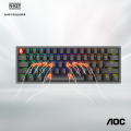 AOC AGON AGK600 Hot Swappable RGB Gaming Keyboard. 