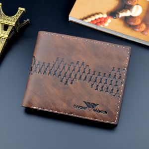 DAIQISI 1628-1 DOMPET LIPAT PRIA TEBAL RFID TOKYO GHOUL KOREAN STYLE