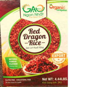 Gạo lứt huyết rồng 2kg - Hàng xuất khẩu