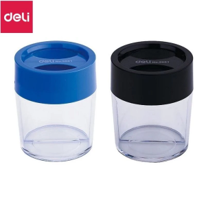 Hộp đựng gim cài Deli 9881 có nam châm - giao màu ngẫu nhiên