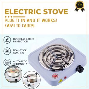 Electric Stove Single Burner 1000w Hot Plate single Electric cooking stove