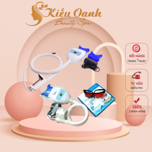 Máy tẩy trắng răng (combo 1 chân đèn + đèn tẩy cổ ngỗng + banh miệng + kính  + 1 bộ tẩy hàn quốc ) được tin dùng nhiều cho các tiện nha khoaSPA & TMV mẫu mới nhất 2022 bảo hành 12 tháng
