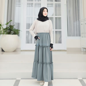 Rok Daily Jamila Celana Muslimah Crinkle Airflow Premium Alsyahra Exclusive