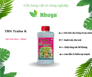 Phân bón lá Trafos K 500ml Cứu tinh cây trồng và tạo mầm