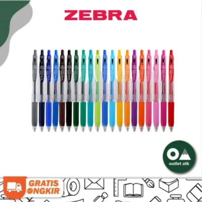 Zebra Sarasa Clip Gel Pen 0.5mm - Pulpen Jepang Asli Original
