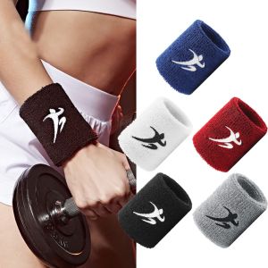 FUGUI Sweat-absorbent Fitness Wrist Brace Breathable Cotton Wrist Support Sports Accessories Colorful Sweat Band Outdoor Sports