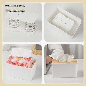 [COD] Creative Spring Holder Tissue Box Automatic Lift Spring Loaded Tissue Box Tissue Spring Bracket Car Tissue Box Spring Holder