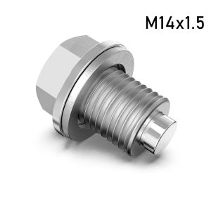 M14x1.5 Strong Magnetic Oil Drain Plug Bolt Car Engines Oil Drain Sump Nut Screw