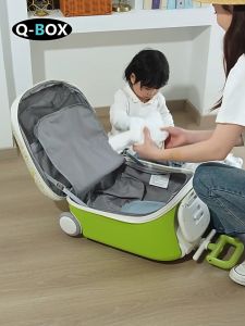 20-inch 2-in-1 stroller and suitcase for children can sit and ride Kids trolley Luggage
