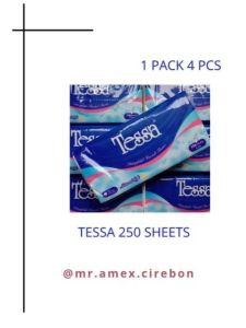 TISSUE(1 PACK ISI 4PCS) TESSA 250 SHEET