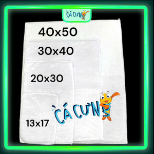 Khăn Lọc Bụi Mịn bể cá - Thảm lọc ma thuật - Bông lọc bụi tách phân hồ cá nhiều size (Hàng Loại 1)