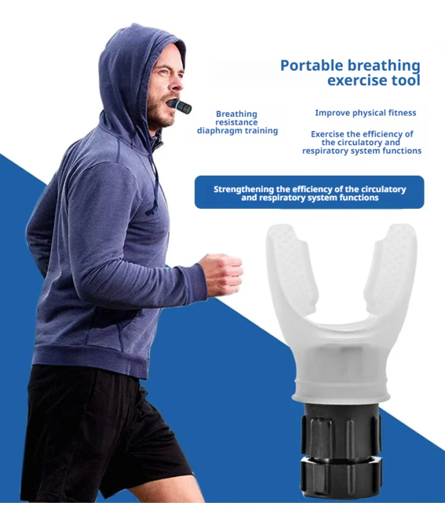 Portable adjustable abdominal discrete breathing trainer resistance ...