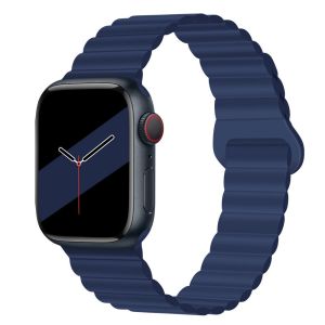 Dây Đeo Silicon Hai Màu Có Nam Châm Cho Apple Watch Series 11 10 9 8 7 SE3 49mm 42/46mm 44/45mm