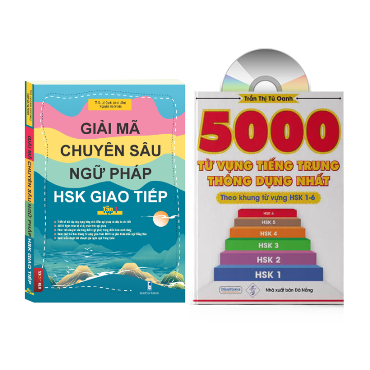 Sách-Combo: Giải mã chuyên sâu ngữ pháp HSK giao tiếp tập 1 - PHIÊN BẢN ...