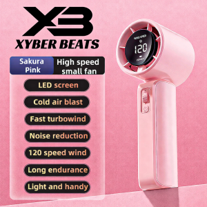 MICROPOWERTECH XB-B1 Handheld Turbo Cooling Fan 15000mAh Portable Rechargeable Fan with Powerful Wind and Long Lasting Battery
