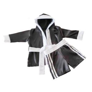 Baby Milestones Photography Boxing Attires Skin Friendly Textile Theme Photoshoot Outfit For First Year Memories
