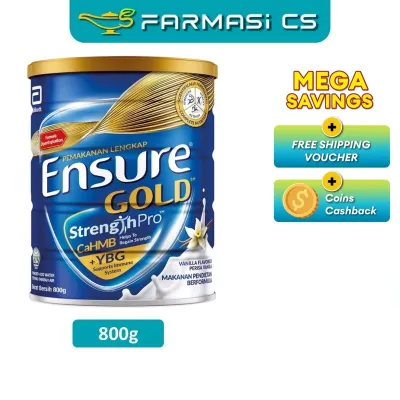 Abbott Ensure Gold Vanilla 800g EXP:08/2027 [ Complete Nutrition ]