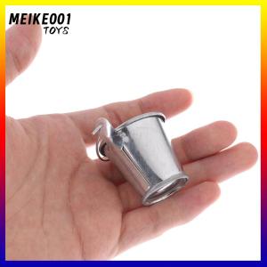 MEIKE001 1/6 1/12 dollhouse Miniature Metal Bucket MINI KITCHEN Decor ของเล่น pretnd Play