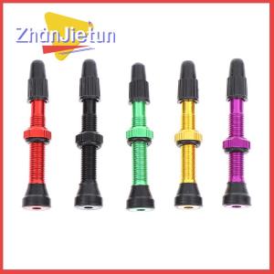 zhanjietun Mountain bike vacuum valve French valve aluminum tubeless French valve