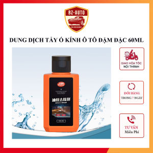 Dung Dịch Nano Tẩy Ố Kính Ô Tô Dung Tích 60ml Tẩy Ố Phủ Nano Kính Ô Tô Nước Tẩy Ố Kính Xe Ô Tô Đậm Đặc... Bz-Auto (BzAuto)