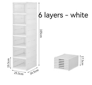 🚚NEW ARRIVAL🚚Shoe Box/Installation Free Shoe Rack