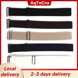 [COD] AqToCna Ship within 24 hours Invisible Belt Buckle Plastic Elastic Belt Women Men Adjustable Belt Fashion