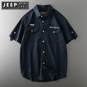 Jeep Spirit 1941 estd nam mới thoáng khí mùa thu sơ mi công sở tay áo dài thể thao giản dị