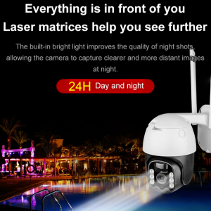 Outdoor Wireless Wifi Solar Powered Camera