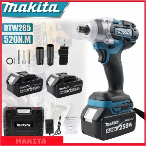 Makita บล็อกแบตไฟฟ้า บล็อกไฟฟ้ามาซารุ ถอดล้อ 4 หุน เหมาะสำหรับช่างยนต์ งานซ่อมรถยนต์และงานหนักที่ต้องการเครื่องมือทนทานและการทำงานที่มีประสิทธิภาพสูง