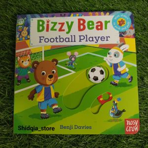 Bizzy Bear Book Series Sliders Push Pull Board Books Hard Book Bahasa Inggris (scan QR code baca cerita)