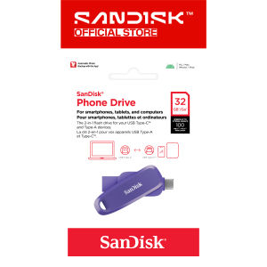 SanDisk® Phone Drive USB Type-C™ (32GB/ 64GB/ 128GB/ 256GB/ 512GBGB)