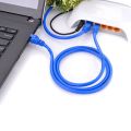 CoAce Ethernet Cable High Speed RJ45 CAT5 Internet Cable Lan Network Wire Internet Lead Cord Router Computer Cable Blue 10M land cable wire for wifi. 