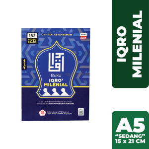 Terbaru Buku Iqro Qrcode Edisi 2024 Barcode Full Colour 182 Video Per Halaman Lengkap Jilid 1-6