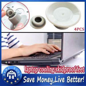 【Local Delivery】 4Pcs/Set Laptop Heat Reduction Pad Cooling Cool Feet Sucker Thermal Bracket for Notebook Kit Stand Holder Laptop Cooling Stand