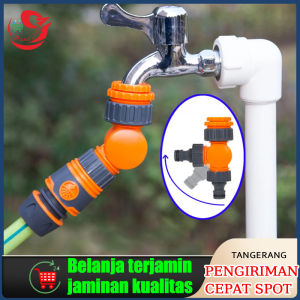 Garden Faucet Quick Connector 180 Degree Rotatable Quick Connector 1/2 3/4 Inch Water Pipe Quick Coupling Joint Agriculture Irrigation Fittings