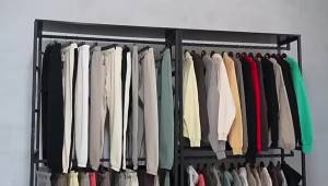 Autumn and Winter New ESSENTIALS Childrens Loose Fleece Hoodie with Letter Print for Boys and Girls