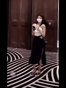 【Ship in 24H】Split Denim Skirt Women Design Niche Casual High Waist Mid-Length Skirt a-Line Hip Jeans Skirt開叉牛仔半身裙女設計感小眾高腰中長款a字裙子