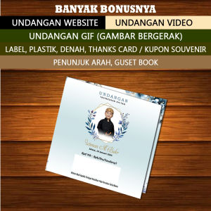 ISI 50 PCS COD Termurah Undangan Sunat / Sunatan Motif 21 - Undangan Khitan / Khitanan Undangan Walimah Undangan Pesta Undangan Jimpitan Kartu Ucapan